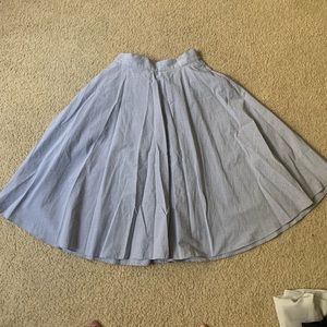 Uniqlo midi circle skirt